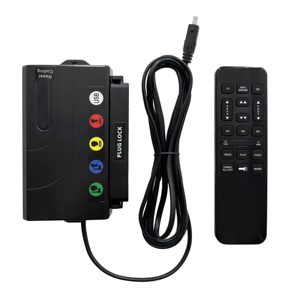 Adjustable Bed Richmat Non-Universal HJH55 Remote and HJC18 Control Box Kit Replacement