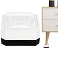 thumbnail image 1 of Adjustable Bed Risers,Square Heavy-Duty Furniture Risers,3.35 Inch Stackable Furniture Risers Supports,Furniture Lifters for Under-Bed Storage, College Dorms, Sofas, Table and Couch,White 1 Layer, 1 of 2