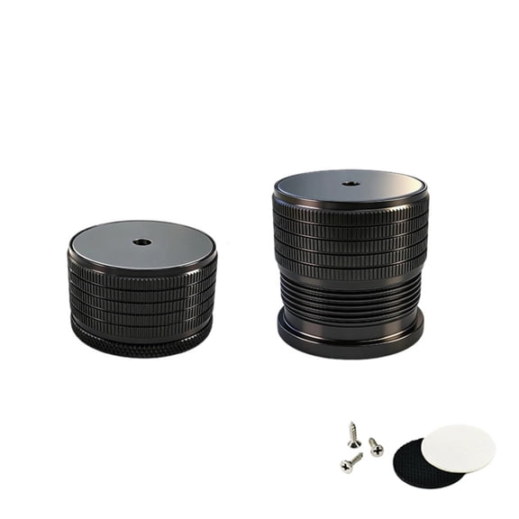 Adjustable Bed Risers With Nonslip Base Replacement For Furniture Legs Aluminum Alloy Support Feet