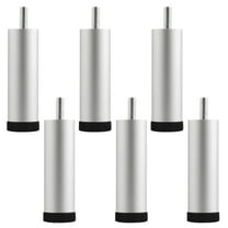 Adjustable Bed Risers With Nonslip Base Replacement For Furnitures Legs Aluminum Alloys Support Feet
