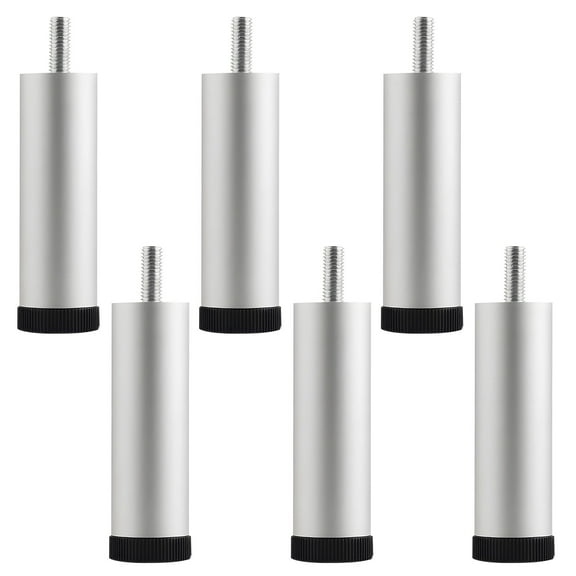 Adjustable Bed Risers With Nonslip Base Replacement For Furnitures Legs Aluminum Alloys Support Feet