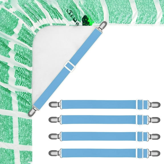 Adjustable Bed Sheet Fasteners, Holder Straps