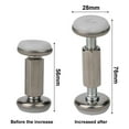 thumbnail image 1 of Adjustable Bed Stabilizer Wall Furniture Fixed Bracket Stainless Steel Fixer Support Anti-Shake Mute Hardware, 1 of 8