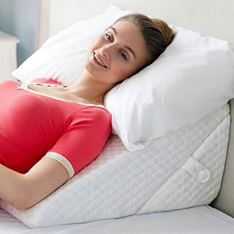 Memory Foam Lumbar Support Wedge Pillow Bed Cushion Sleeping Leg