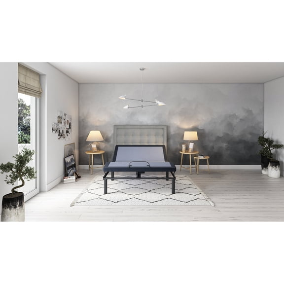 Adjustable Bedbase with Head & Foot Adjustment / Benefit from 3 - Level Intensity Massage