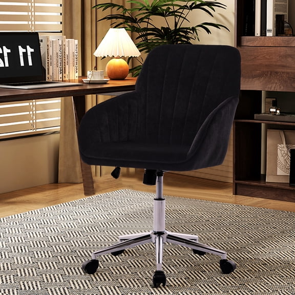 Adjustable Bedroom Office Chair | For Long - term Sitting Tasks | High - quality Velvet Material & Precise Sewing | Relieve Back Stress and Prevent Elbow Diseases