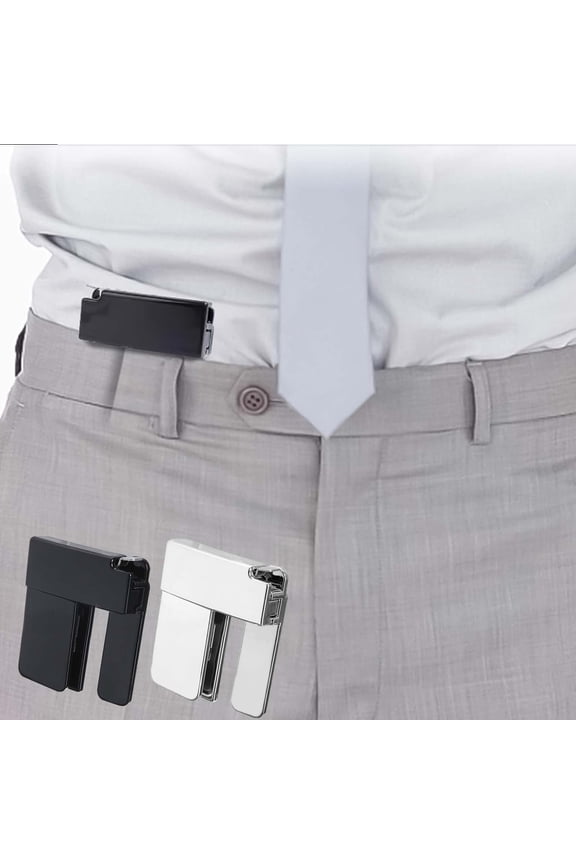 Adjustable Belt Buckle Clip, Multifunctional Waistband Tightener with Abs Plastic for Sesolution Fit & Fashionable Look, for Men & Women to Prevent Pants From Slipping,Vsgery