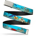 thumbnail image 1 of Adjustable Belt, Clamp Buckle, Cut-to-Fit, Road Runner Wile E Coyote Scene Desert, 1 of 3