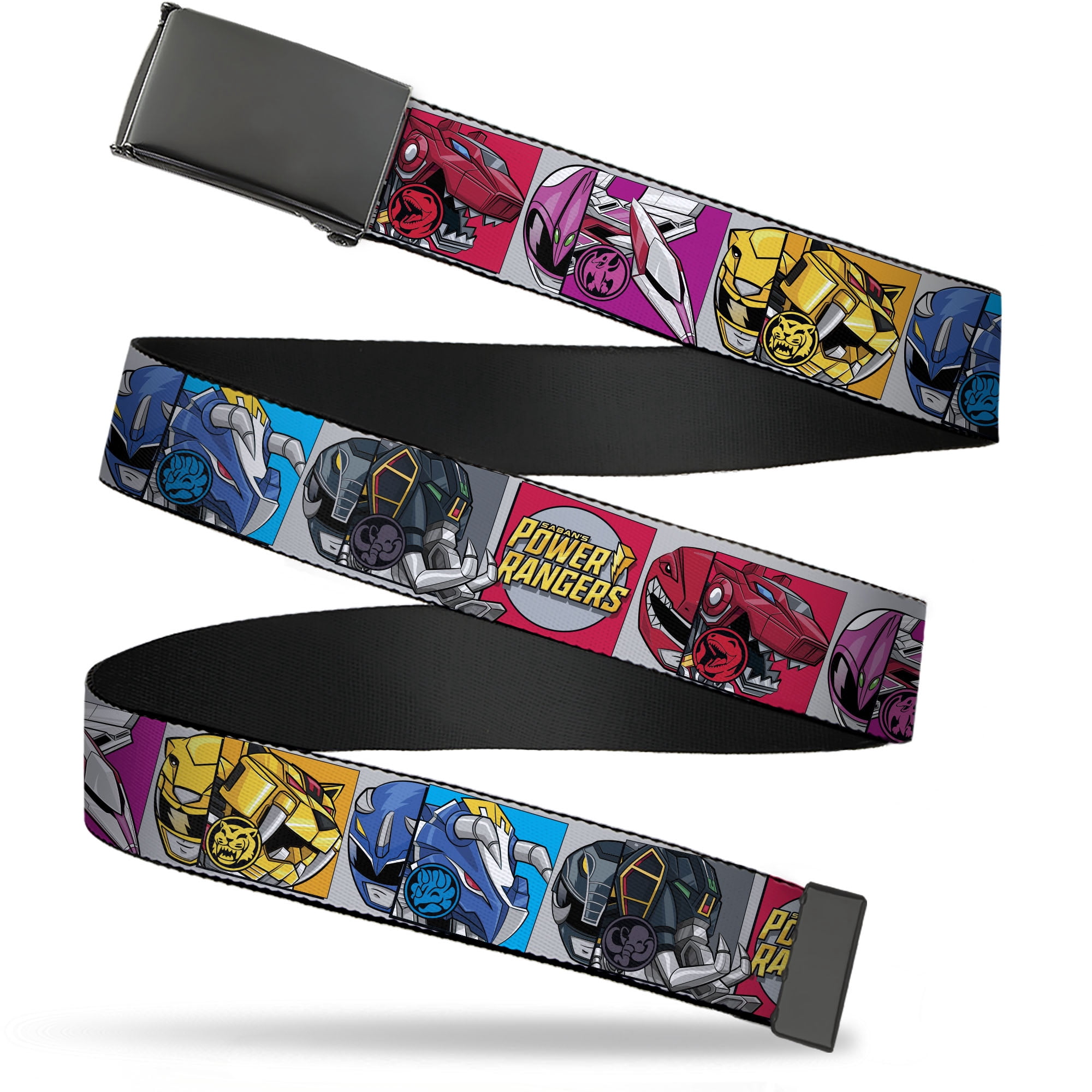 Adjustable Belt, Clamp Buckle, Cut-to-Fit, Sabans Power Rangers Zord ...