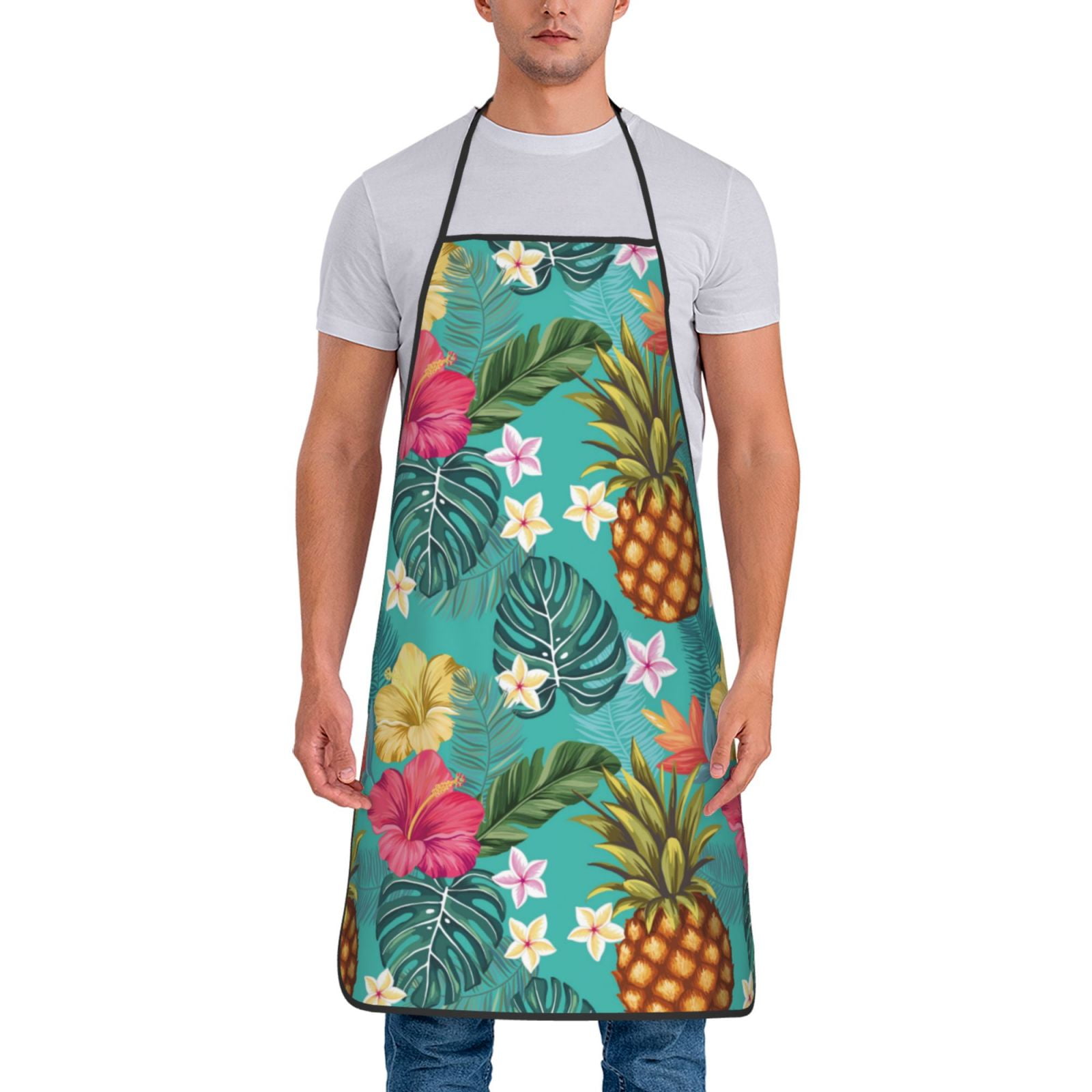 Amazon nlus large aprons for men 4 pack black waterproof apron