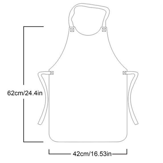 Adjustable Bib Apron Red Kitchen Apron for Cooking Grilling Crafting Painting Unisex with Adjustable Neck Strap