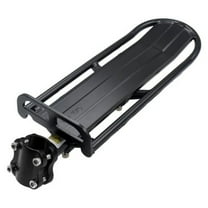 ‌Adjustable Bicycle Rear Rack - Heavy-Duty Cargo Carrier for Panniers & Luggage, Fits Most Mountain Bikes‌(Firm Screw Type Closure)