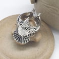 thumbnail image 1 of Adjustable Big Eagle Wing Open Ring Vintage Viking Punk Zinc Alloy Animal Statement Ring for Women and Men Silver and Gold Tone Classic Jewelry, 1 of 6