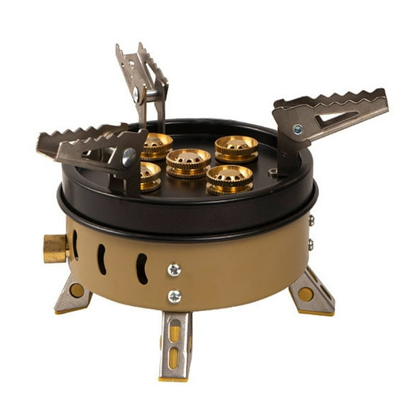 Adjustable Big-Fire Backpacking Windproof Propane Gas Stove for Backpack Outdoor