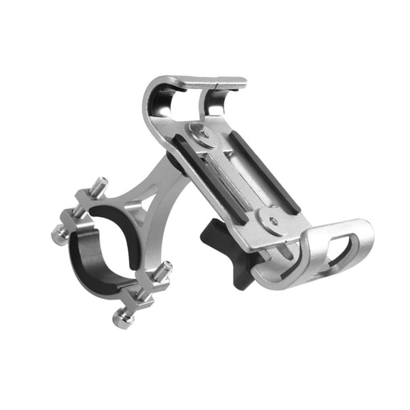 Adjustable Bike Phone Mount Stand Non-Slip Bike Motorcycles Handlebar Phone Mount Clip Easy to Install
