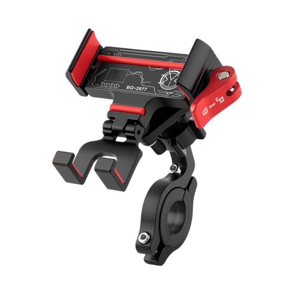 Adjustable Bike Phone Mount Stand NonSlip Universal Bike Motorcycles Handlebars Phone Mount Clip Easy to Install