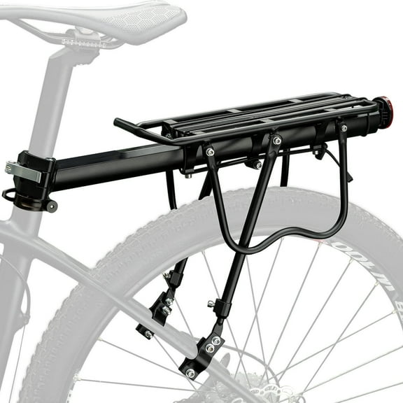 Rear Bike Racks for Cycling Storage Black Durable Easy Install