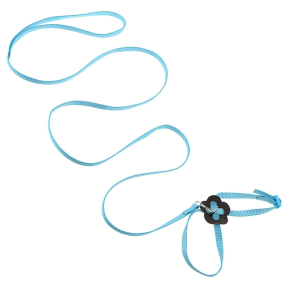 Adjustable Bird Harness Leash Parrot Flying Rope 8-Shape Outdoor Training Traction Rope for Small Medium Parrots