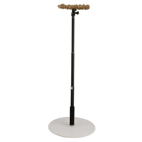 Adjustable Bird Perch, Acrylic Base Detachable Easy To Clean <span Style="background:red"></span> Station  For Outdoor