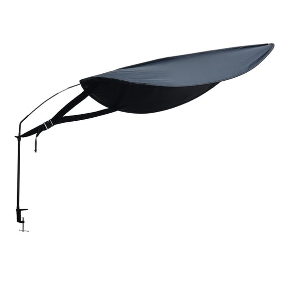 Adjustable Black Desk Shade Portable Light-blocking For Office Cubicles