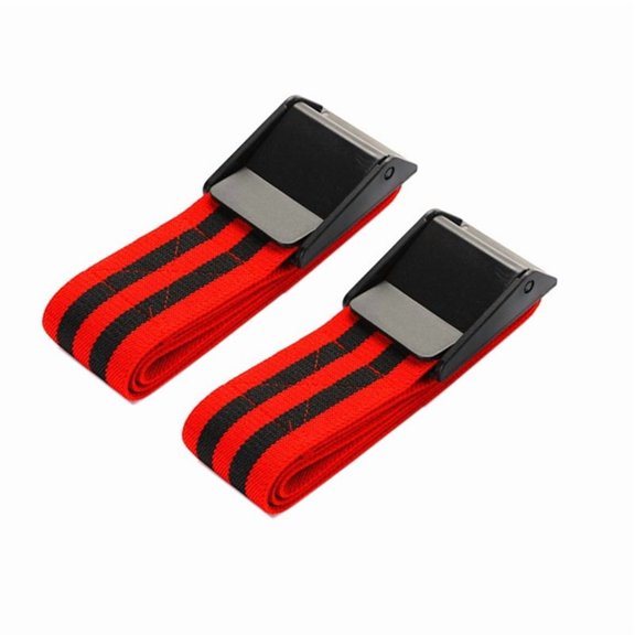 Adjustable Blood Flow Restriction Training Belt for Weightlifting - Enhance Muscle Growth in Arms, Thighs & Buttocks