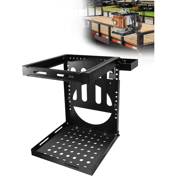 Adjustable Blower Rack with Lock, Compatible with Stihl Echo Husqvarna and All Brands Backpack Leaf Blowers