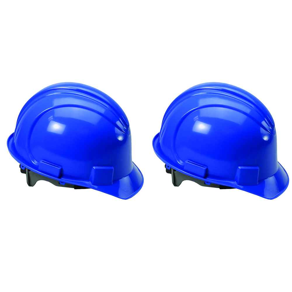 Adjustable Blue Hard Hat - 2 Pack