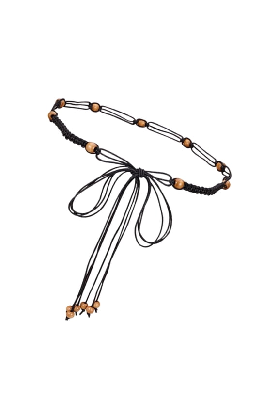 Adjustable Bohemian Braided Belt For Women Men Versatile Nylon Waist Accessory Suitable For Outdoors Travel