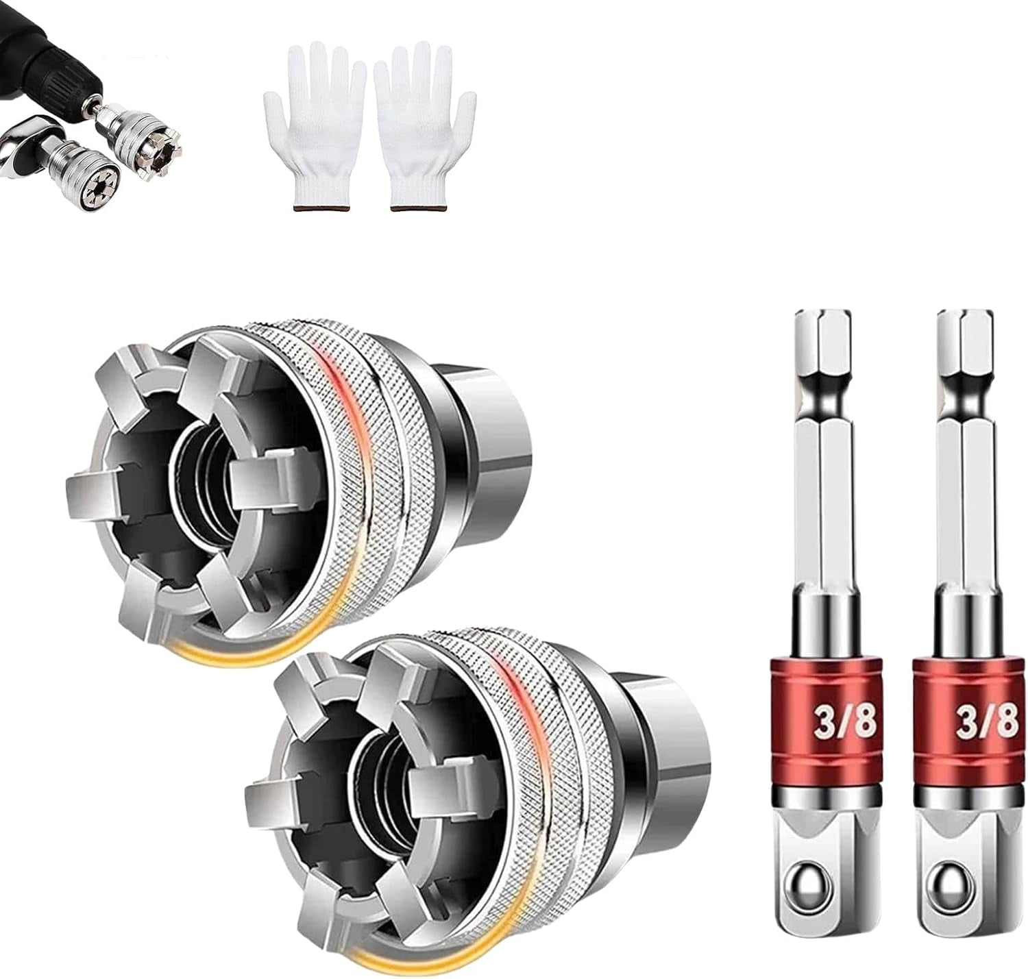 Adjustable Bolt Socket Adapter, Universal Socket Wrench, Manual ...