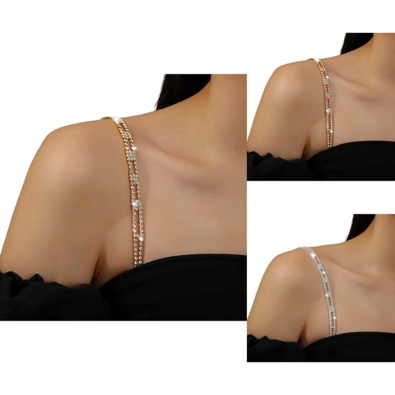 Adjustable Bra Strap Convertible Clear Elastic Straps For Wedding Dress And Apparel