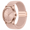 thumbnail image 1 of Adjustable Braided Loop Band for Apple Watch Ultra Series 9 8 7 6 5 4 SE, Stretchy Nylon Magnetic Sport Strap 38mm 40mm 41mm 42mm 44mm 45mm 46mm 49mm Pink （S10/11-42mm）38/40/41mm 2PCS, 1 of 5
