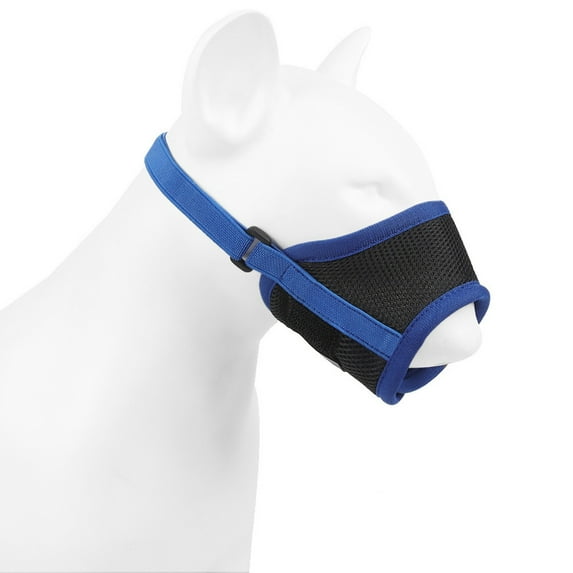Adjustable Breathable Mesh Dog Muzzle - Soft, Puncture-Resistant - Allows Drinking, Suitable for Small to Large Dogs - Prevents Biting and Licking