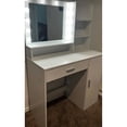 thumbnail image 1 of Adjustable Brightness, Large Drawer Space - Functional Dressing Table for Bedroom, 1 of 3