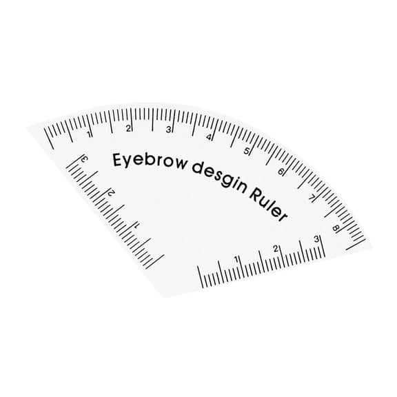 Adjustable Brow Mapping Guide with Symmetrical Templates, Perfect for Eyebrow Design & Various Makeup Looks