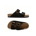 thumbnail image 1 of Adjustable Buckle Cork Footbed Comfortable Design Women Slip-On Sandals, 1 of 6