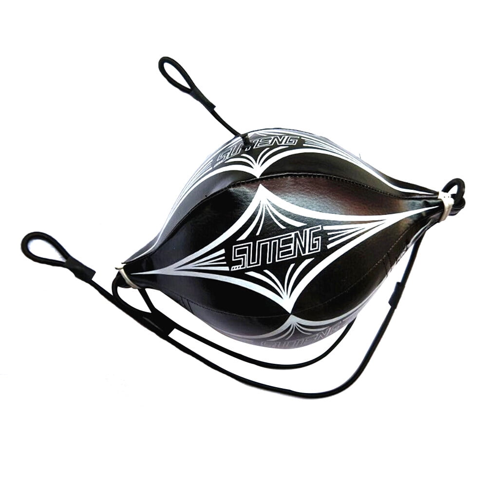 Adjustable Bungee Cord Double End Bag Anchor Boxing Leather Ball Sports