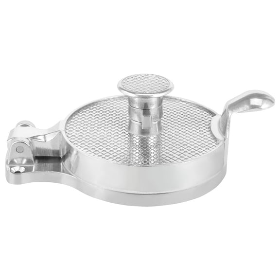 Adjustable Burger Press, Aluminum Alloy Hamburger Patty Maker, Manual Meat Press With Thickness Control For Beef, Chicken, Pork And Homemade Burgers,silver