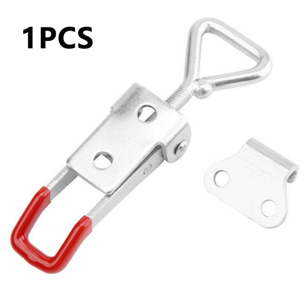 Sourcingmap Cabinet Lever Handle Toggle Catch Latch Lock Clamp Hasp 2 Pcs
