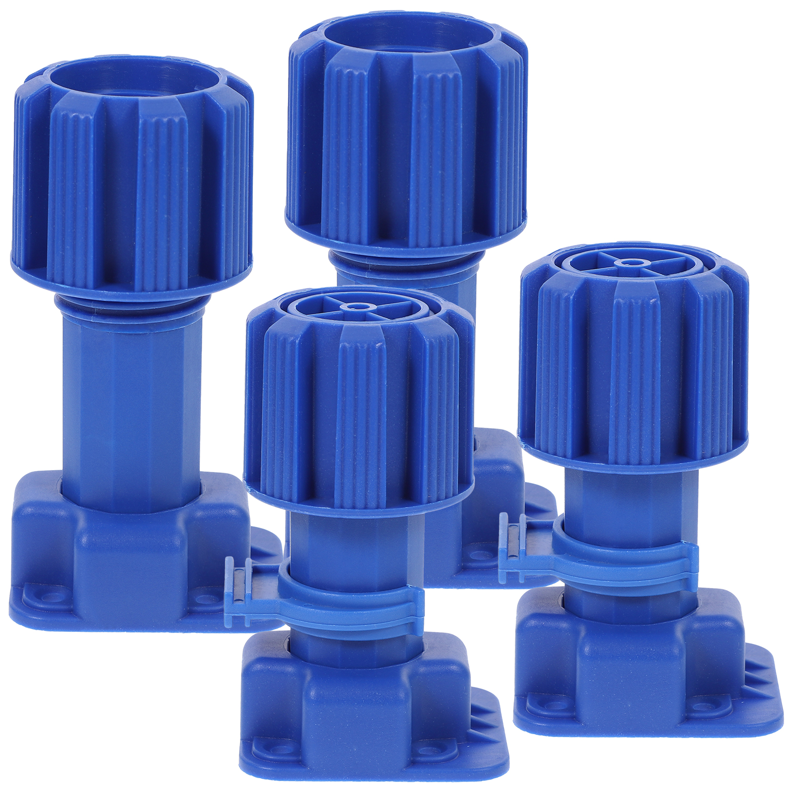 Adjustable Legs 4 Pcs for Furniture Support Foot Black Dresser