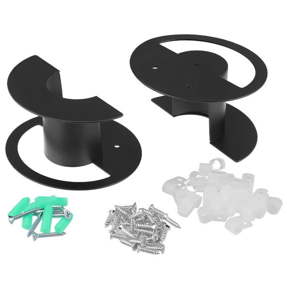 Adjustable Cable Management Bracket Rustproof Steel Holder For Ethernet Indoor Outdoor Surfaces