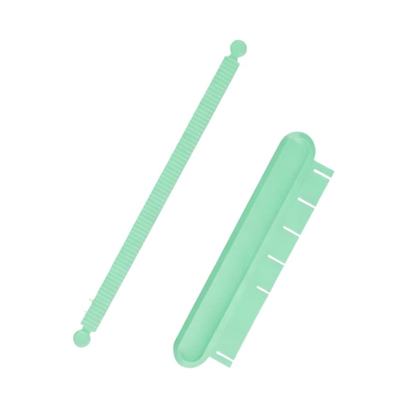 Adjustable Cake Arch Molding Tool Set - Cake Frosting, Piping Alignment & Buttercream Scraping - Food-Grade Plastic, Easy to Clean, Space-Saving, Ideal for Home Baking & Dessert Shops Mint Green