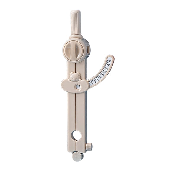 Adjustable Drawing Tool with Wing Scale for Student, Lockable Wing Divider Ruler