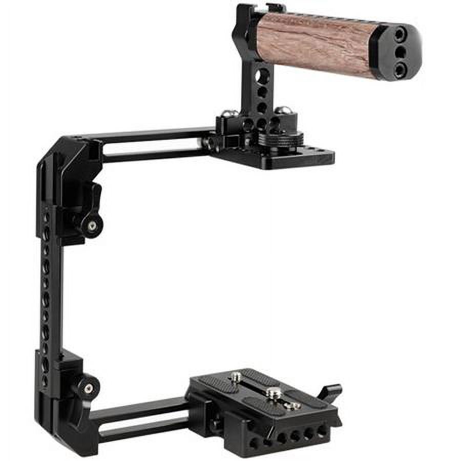 Adjustable Camera Cage with Top Handle and Manfrotto Standard QR ...