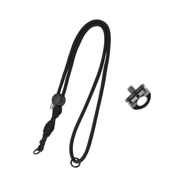 Adjustable Camera Lanyard For Action Cameras With Quick Release Buckled And 71-123cm Nylon Rope for Action Camera