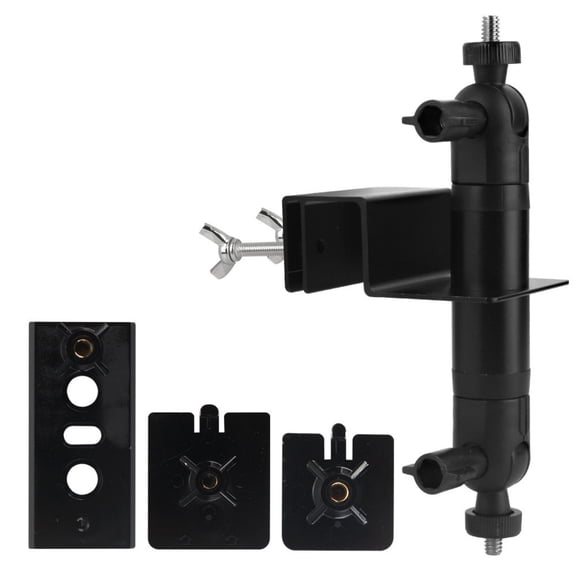 Adjustable Camera Mount Stand With Solar Panel Bracket Weatherproof For Surveillances Systems Easy Installation