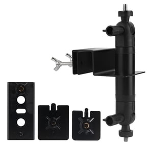 Adjustable Camera Mount Stand With Solar Panel Bracket Weatherproof For Surveillances Systems Easy Installation