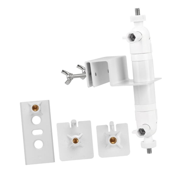 Adjustable Camera Mount Stand With Solar Panel Bracket Weatherproof For Surveillances Systems Easy Installation