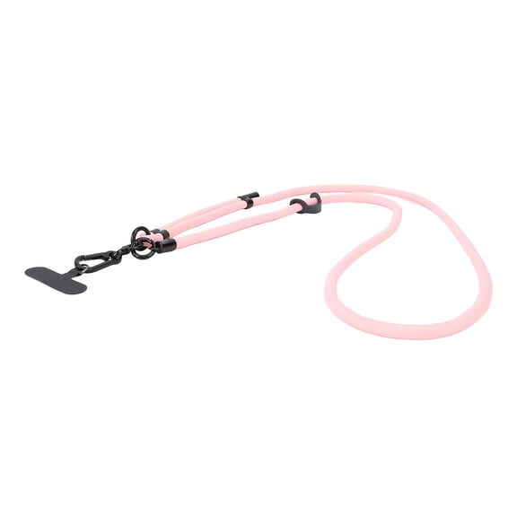 Adjustable Camera Strap Lanyard for Action Cameras Neck Shoulder Crossbody Strap with 1/4 Inch Screw Buckle Durable Nylon Anti Lost Rope for Outdoor Vlogging, 19.29-33.46 inches / 49-85 cm, Pink