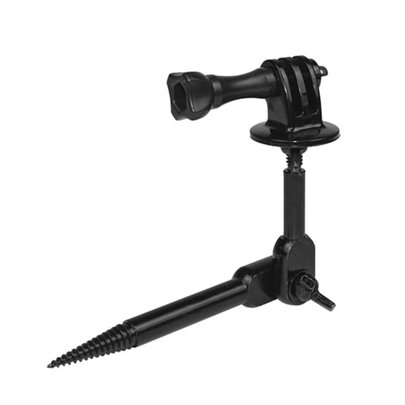 Adjustable Camera Tree Mount with Threaded Tree Fastener, 1/4-20 Screw and Three-Arm Mount Point for Aiming Compatible Outdoor Devices