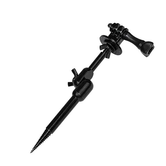 Adjustable Camera Tree Mount with Threaded Tree Fastener, 1/4-20 Screw and Three-Arm Mount Point for Aiming Compatible Outdoor Devices